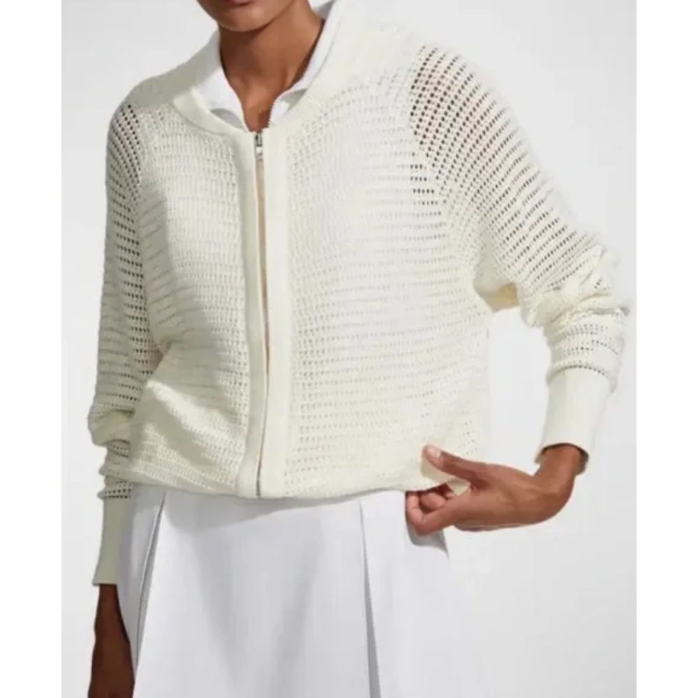 Varley Cameron Open Knit Jacket